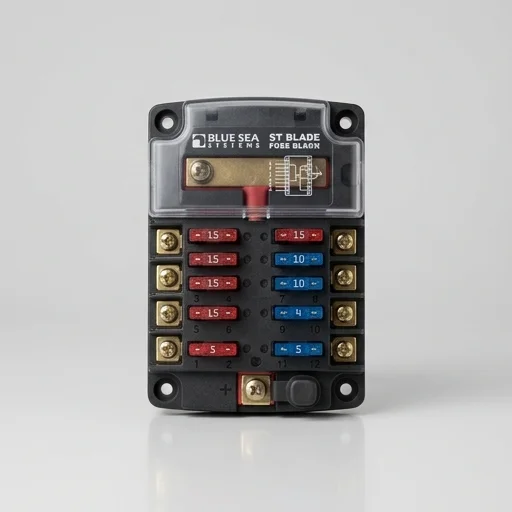 Blue Sea Systems ST Blade Fuse Block