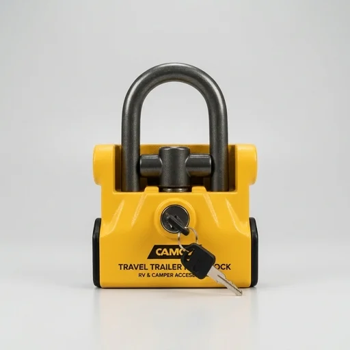 Camco Travel Trailer Hitch Lock
